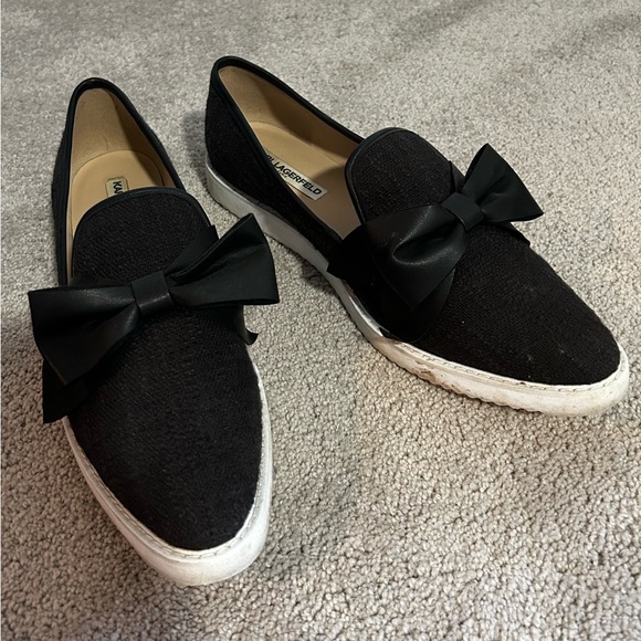 Karl Lagerfeld sneaker loafers size 12 - Picture 3 of 4